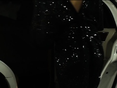 European Amateur Slut Sucks On A Big Black Cock