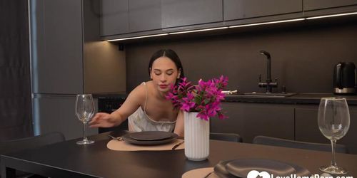 Kitchen Counter Carnage I Give My Roommate Intense Pleasure And Leave Her Screaming For More