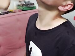 Beautiful Chinese Girl Spitting Slave