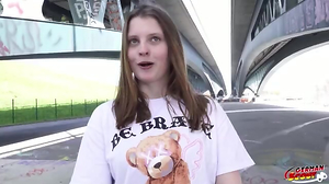 GERMAN SCOUT  Anger Highly Very First Assfuck Fucky Fucky For German Skylar Sugary Sweet At Pick Up Casting In Berlin