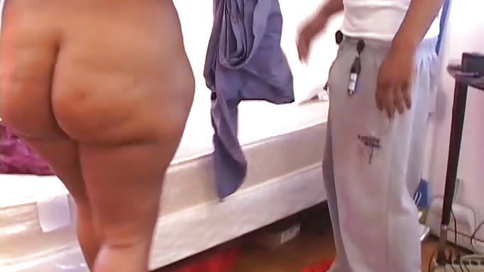 Big Black Fat Ass Whore Sucks A Hard One