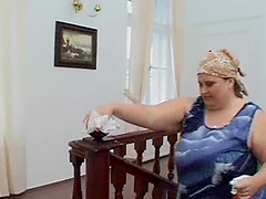 BBW Granny Still Loves A Hard Rod In Her Bald Pussy