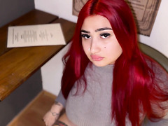 BBW Latina Is Getting Her Mouth And A Phat Pussy Fucked By A Colleague