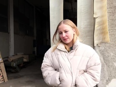 GERMAN SCOUT   German PAWG Girl Squirt While Rough Fuck