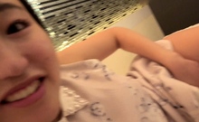 Japanese Girl Fingered And Toyed