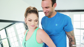 Cute Babe Athena Farris Fucked By Cocky French Dude