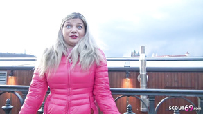 German Scout Lardy French Teenager Bella Seduce To Nail At Real Street Pickup Casting