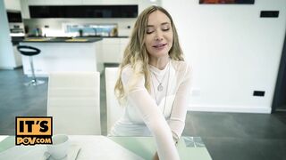 SchoolPOV: Ex Pornstar Polina Maxima Takes Your Dick In Both Holes On PornHD