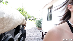 Public Handjob Turns Andi On 2 Public Pickups