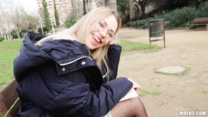 Blondie Nerd Loves Public Banging 1 Public Pickups