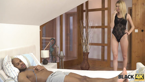 Black4k Wife Cheats On Husband Having Interracial Love Making