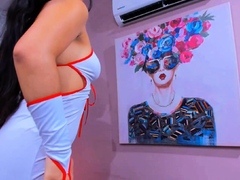 Sexy Nurse Seduces And Toys Her Pussy