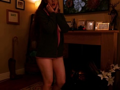 Big Tit Brunette Sucks A Big Cock POV