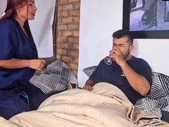 ALEJANDRA PALACIOS   XXX! Horny Nurse Lets Patient Cum