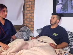 ALEJANDRA PALACIOS   XXX! Horny Nurse Lets Patient Cum