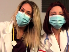 You Get Examined Jerked Off By Dr Nikki Brooks Nurse