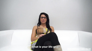 Nice Tits Of Darkhaired Amateur Girl