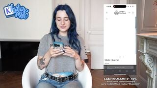 No Need A Men When You Have A Big Dildo   French Alt Hairy Girl Masturbating