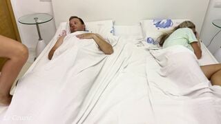 Wife Woke Up When She Heard How Her Husband Had Sex With Their Girlfriend   Real Cuckquean Wife