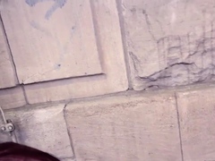 Redhead Babe Fucked In Public Outdoor