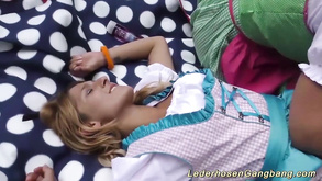 German Outdoor Gangbang Hump Group Sex Amateur Porn