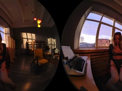 European Amateur Brunette Rides Big Dick