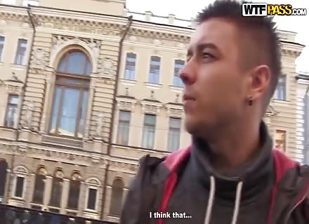 Blonde Whore Agrees To Fuck For Money