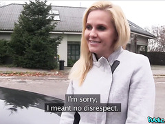 Real Job Interview With Public Fuck In Car With Hot Blonde MILF