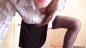 Webcam Office Striptease
