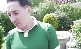 Socialite Granny Handjob Hardcore   Francesca Kitten GILFAF