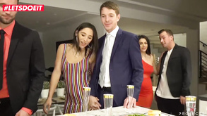 Highschool Bffs Party Ends With Boyfriend Swapping Group