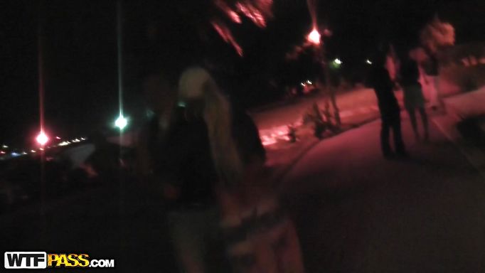 Chick Goes Wild In A Russian Club