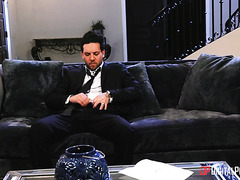 Cute Slim Brunette Beauty Comes Back To Her BF To Get A Hardcore Pussy And Anal Fuck