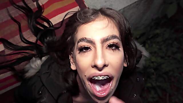 Sweet Brunette Works Big Penis Like A Slut In Energized POV