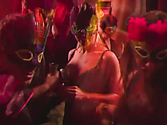 Masked Swinger Party With Sassy European Bitches