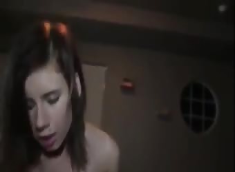 Brunette Beauty Homemade Creampie