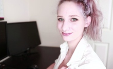 Amateur Blonde Teen Plays Solo With Toy Webcam Porn