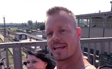 Public Fucked German Rides Cock Outdoor