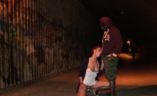 IR Skinny German Public Fucked Outdoor