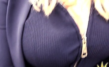 Real Public Tattooed MILF Suck Outdoor