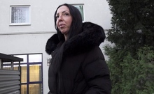 GERMAN SCOUT   Inked German Cougar Sara Deluxe With Big Ass