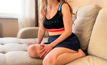 Cheating Girl With Her Friend   Russian Amateur With Convers