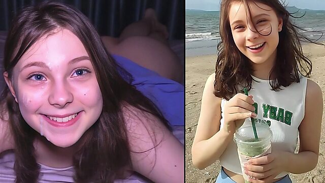 Unexpected First Date Fuck With Cute College Teen