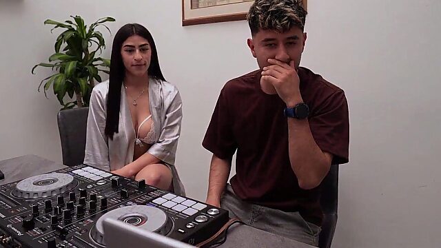 Busty Teacher In Lingerie Gets Drilled By Horny Student During Class