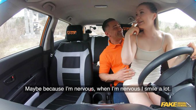 He Is Not Only Teaching Her How To Drive