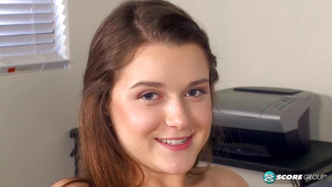 Cute Teen Displays Her Assets