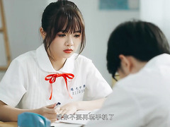 Two Charming Petite Chinese College Girls Share Massive BBC In Exciting 3 Some