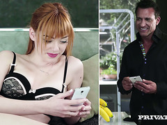 Sexting With Coworker Ends Up With Sensual Sex For German Teen Anny Aurora