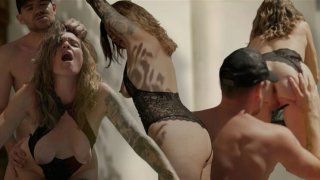 Hot French Milf Wendy Takes Young Cock In Her Garden   Rough Doggy Creampie