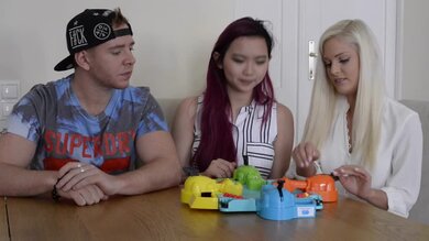 Harrietsugarcookie Plays Hungry Hippos With Porn Stars